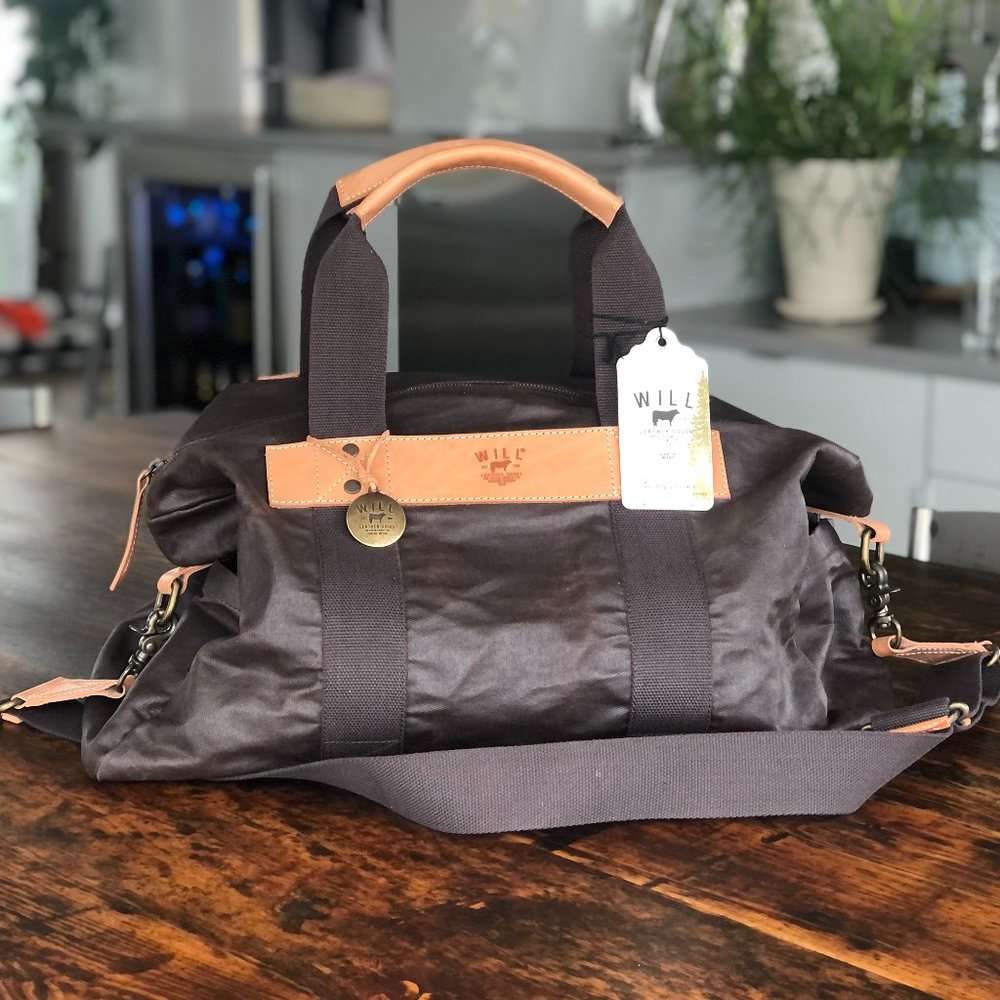 WILL Leather Goods Fern duffle NWT